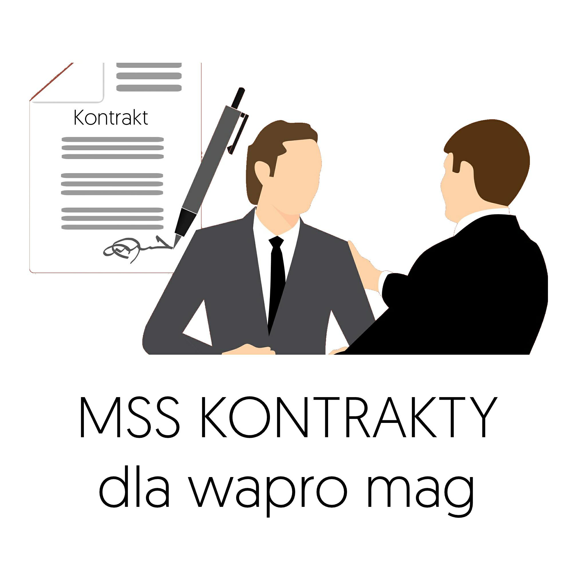 MSS Kontrakty z kontrahentami dla WAPRO Mag